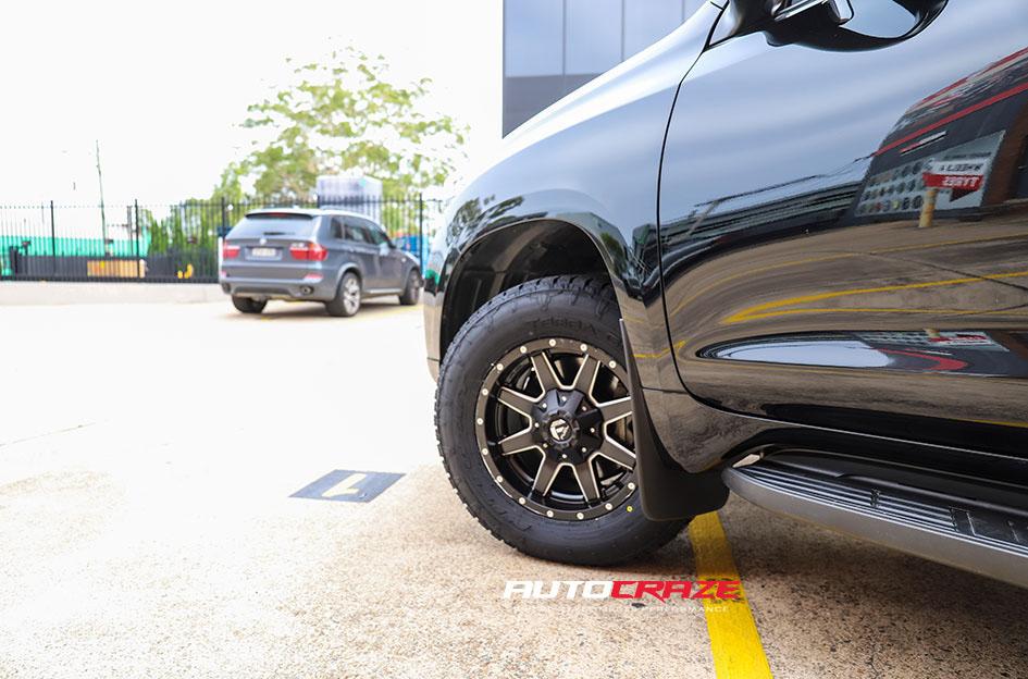 TOYOTA LANDCRUSIER MAVERICK GLOSS BLACK MILLED ACCENTS